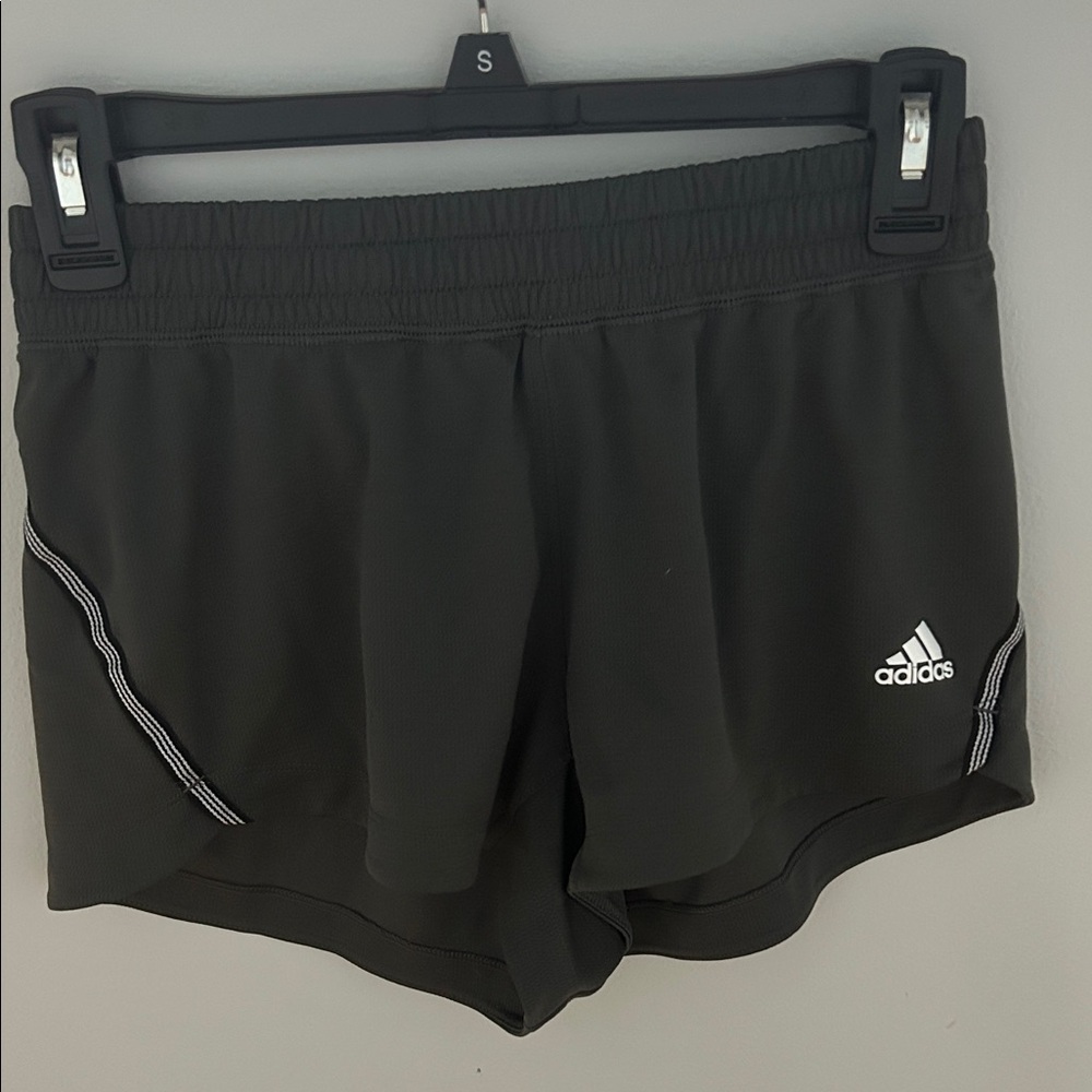 3” Inseam Adidas Women's Dark Gray Athletic Shorts